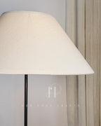 Fish Tail Lamp - Driftwood fish tail base with wide warm shade
