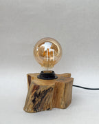 Amber Orb Lamp