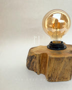 Amber Orb Lamp