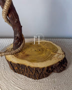 Studio Arc Lamp - Lifted branch with working span