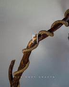 Studio Arc Lamp - Lifted branch with working span