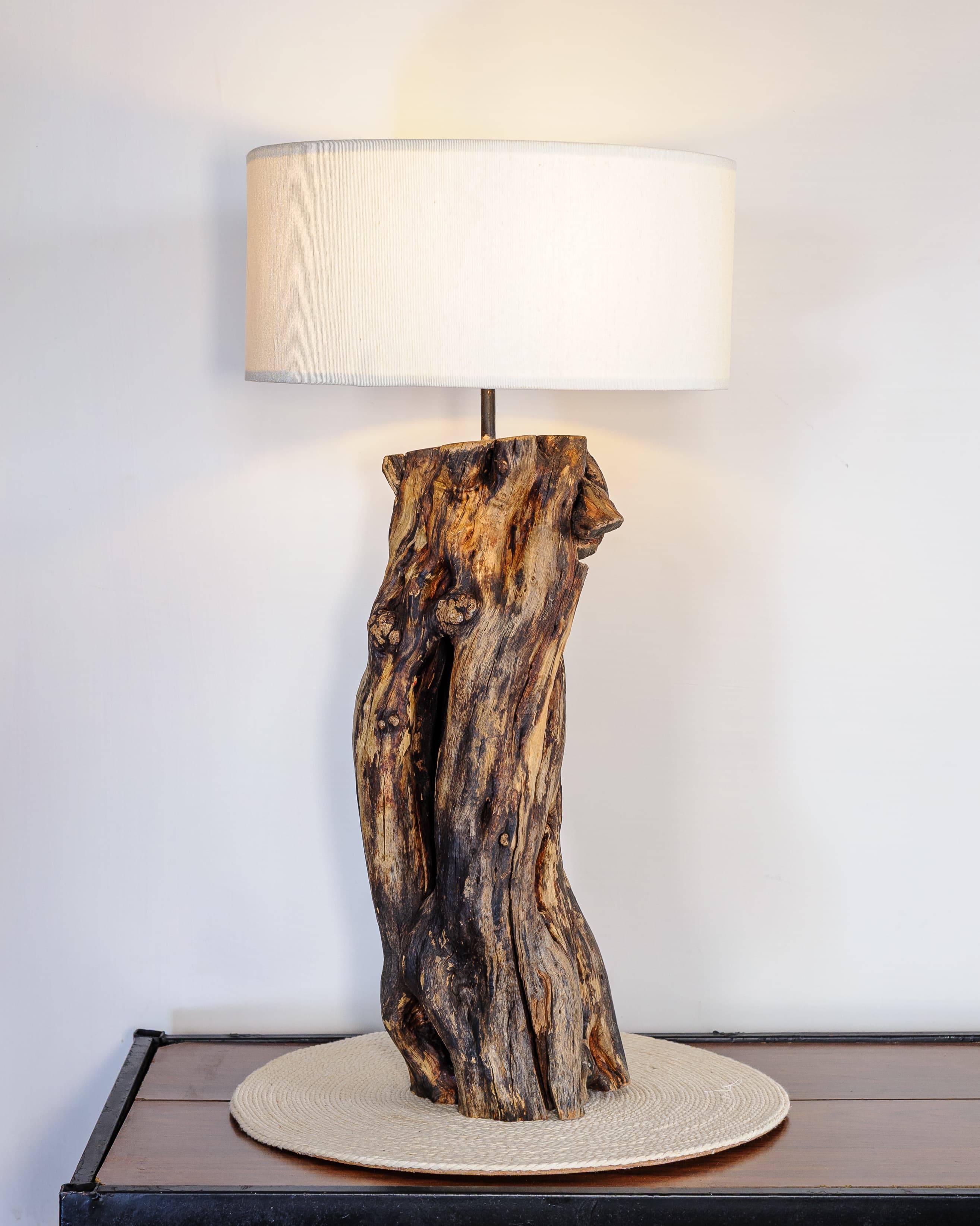 Tall Stump Lamp