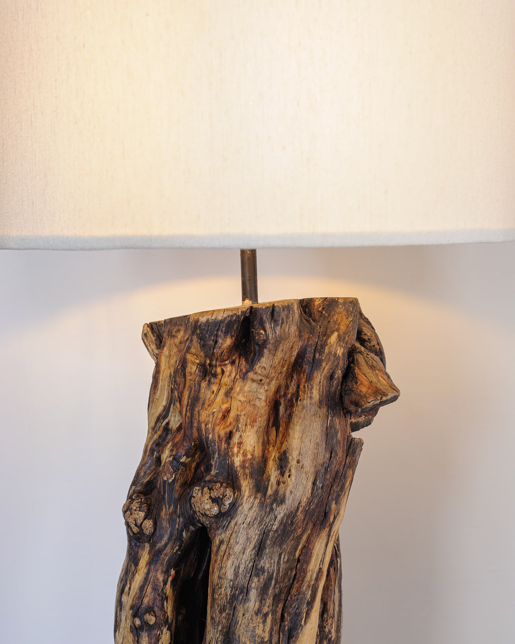Tall Stump Lamp