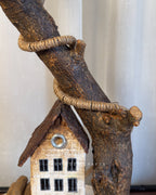 Thornwood Lamp - Tall branch with sculpted knots and grain