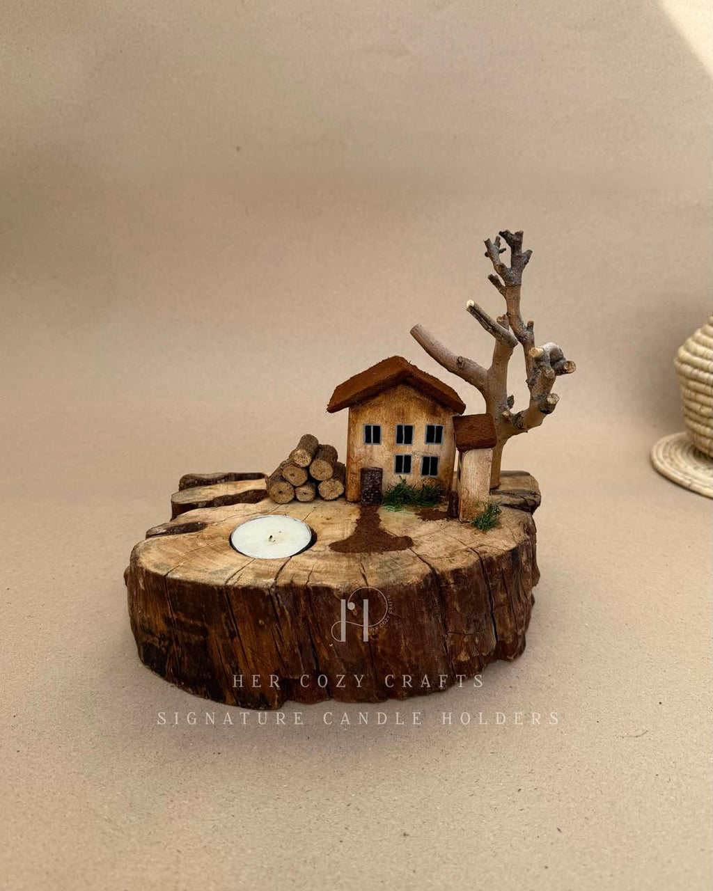 Ashwood Timehouse II ~ Signature Tealight Candle Holder