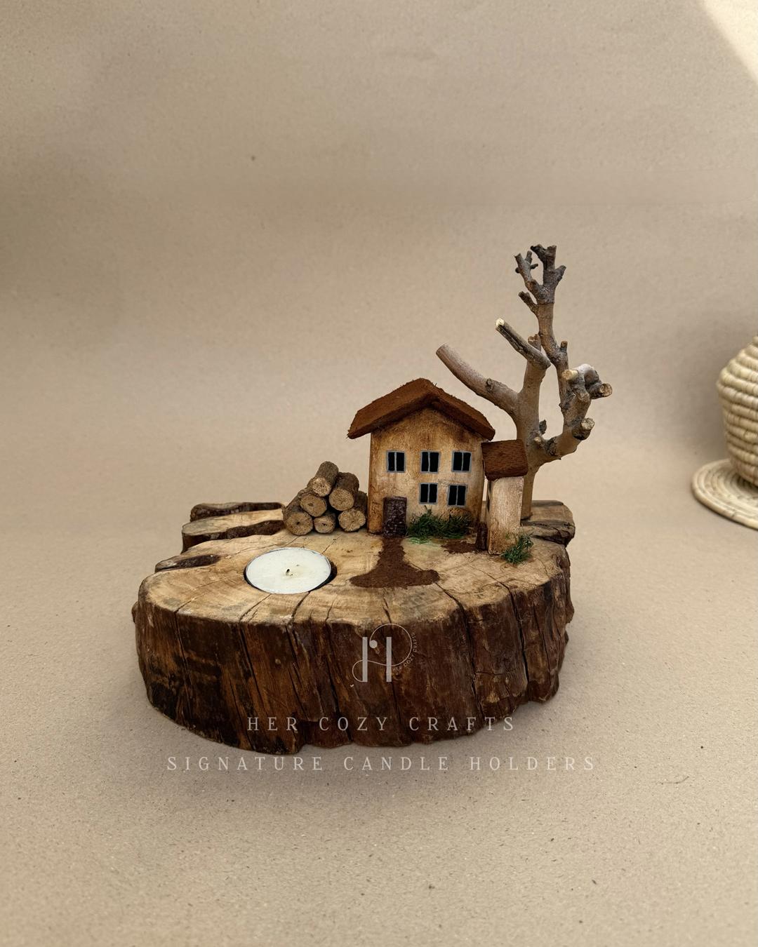 Ashwood Timehouse II ~ Signature Tealight Candle Holder
