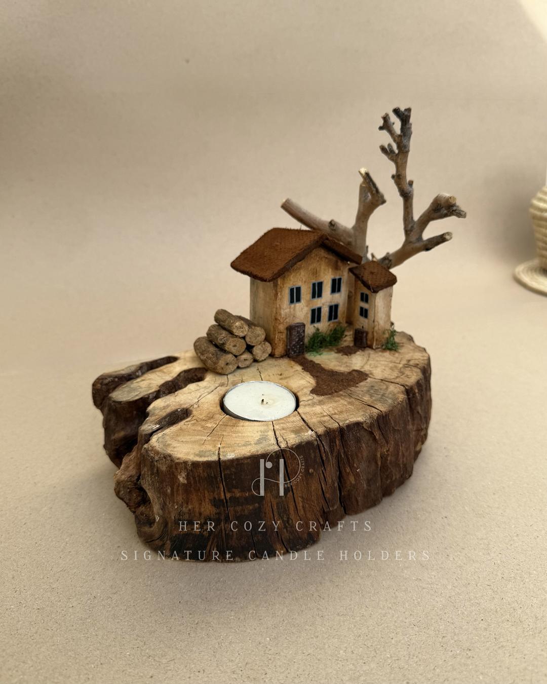 Ashwood Timehouse II ~ Signature Tealight Candle Holder
