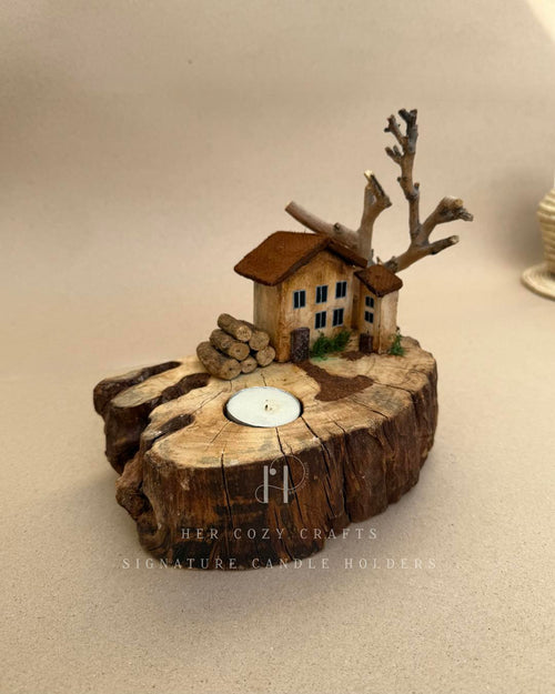 Ashwood Timehouse II ~ Signature Tealight Candle Holder