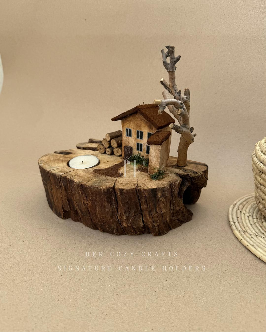 Ashwood Timehouse II ~ Signature Tealight Candle Holder