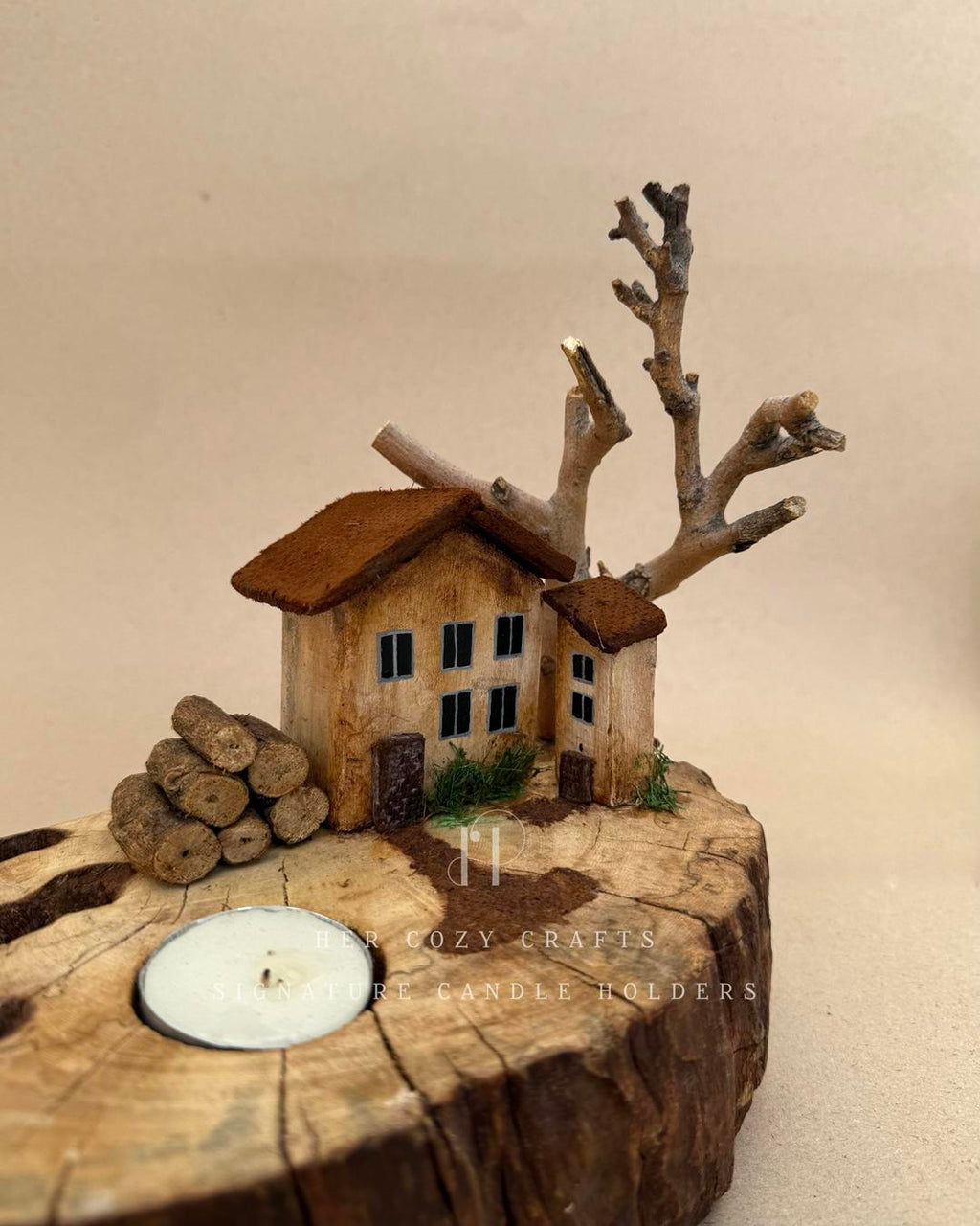 Ashwood Timehouse II ~ Signature Tealight Candle Holder