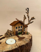 Ashwood Timehouse II ~ Signature Tealight Candle Holder