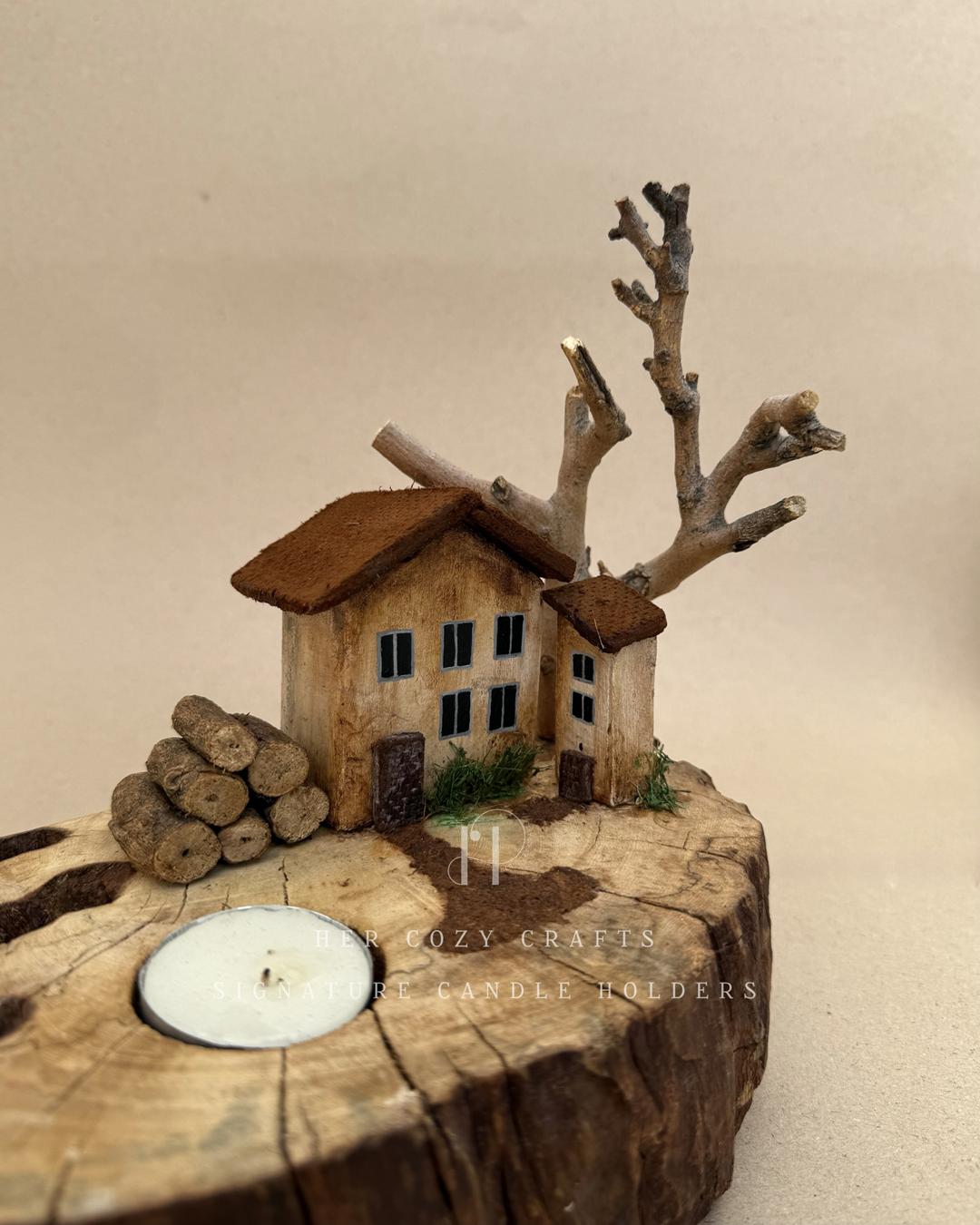 Ashwood Timehouse II ~ Signature Tealight Candle Holder
