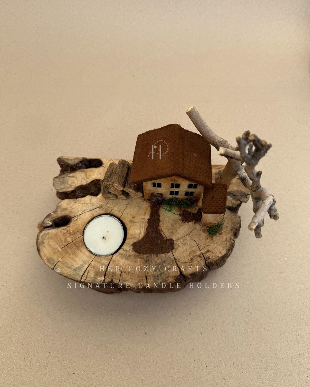 Ashwood Timehouse II ~ Signature Tealight Candle Holder