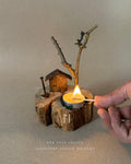 Hillnest Home | Handcrafted Wooden Tealight Candle Holder