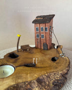 Tallbark Home | Handcrafted Wooden Tealight Candle Holder