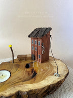 Benchlight Home | Handcrafted Wooden Tealight Candle Holder
