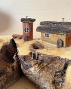 Hearthlane Home | Double Tealight Wooden Candle Holder