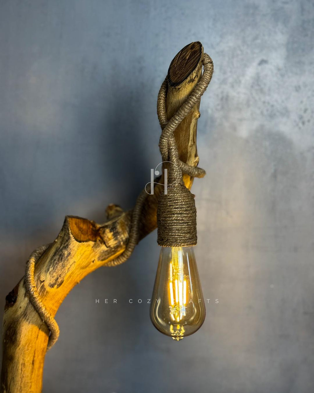 Root & Rope Lamp