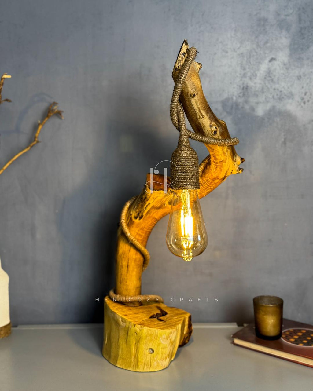 Root & Rope Lamp