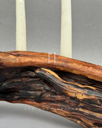 Rustic Candle Branch - Natural Wood Candle Holder