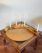 Driftwood Candle Bar - Natural branch with four candle holders