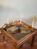 Driftwood Candle Bar - Natural branch with four candle holders