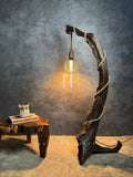 Wildwood Arch – Driftwood Floor Lamp - Hercozycrafts Floor Lamp