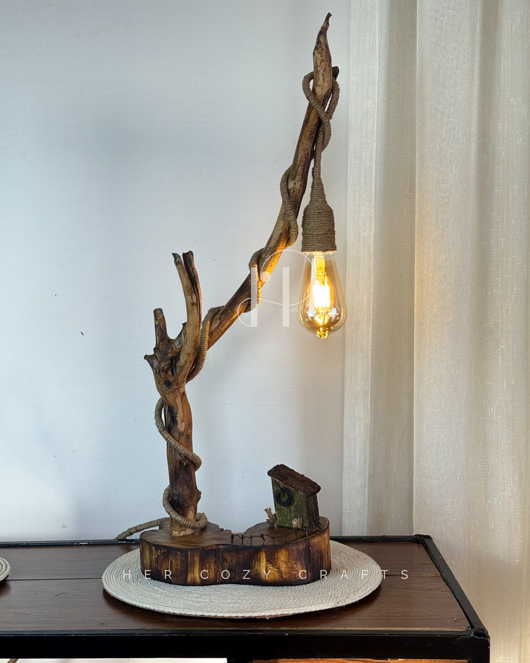 Olive Nook Lamp