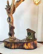 Olive Nook Lamp